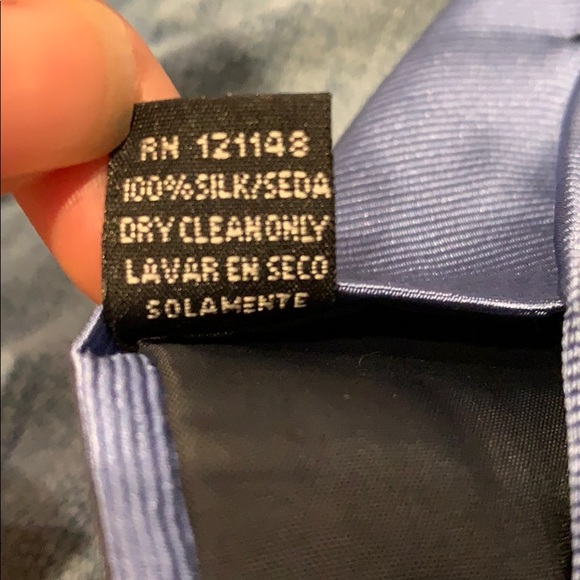 ⭐️ U.S. POLO ASSN Silk Blue Tie - Picture 5 of 5